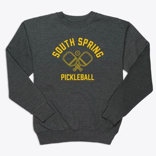South Spring New Mexico Pickleball Premium Crewneck Sweatshirt