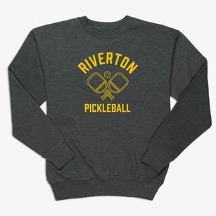 Riverton Louisiana Pickleball Premium Crewneck Sweatshirt