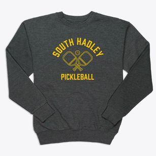 South Hadley Massachusetts Pickleball Premium Crewneck Sweatshirt