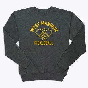 West Manheim Pennsylvania Pickleball Premium Crewneck Sweatshirt