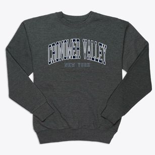 Cronomer Valley New York Traditional Premium Crewneck Sweatshirt