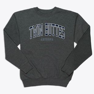 Twin Buttes Arizona Traditional Premium Crewneck Sweatshirt