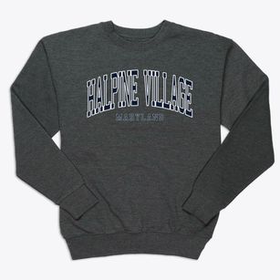 Halpine Village Maryland Traditional Premium Crewneck Sweatshirt