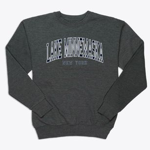 Lake Minnewaska New York Traditional Premium Crewneck Sweatshirt
