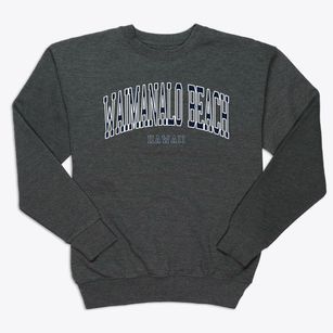 Waimanalo Beach Hawaii Traditional Premium Crewneck Sweatshirt