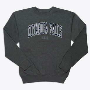 Cuyahoga Falls Ohio Traditional Premium Crewneck Sweatshirt