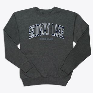 Skidway Lake Michigan Traditional Premium Crewneck Sweatshirt