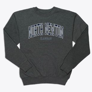 North Newton Kansas Traditional Premium Crewneck Sweatshirt