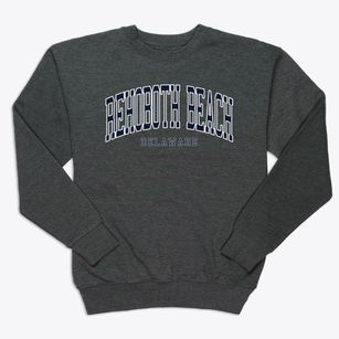 Rehoboth Beach Delaware Traditional Premium Crewneck Sweatshirt