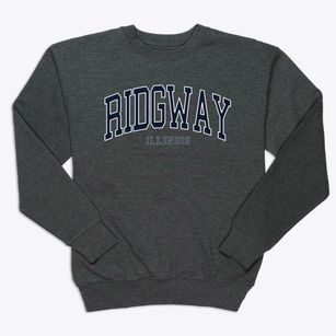 Ridgway Illinois Traditional Premium Crewneck Sweatshirt