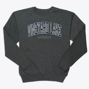 Vineyard Lake Michigan Traditional Premium Crewneck Sweatshirt