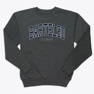 Bartelso Illinois Traditional Premium Crewneck Sweatshirt