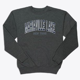 Mariaville Lake New York Traditional Premium Crewneck Sweatshirt