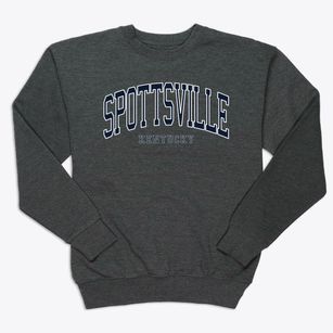 Spottsville Kentucky Traditional Premium Crewneck Sweatshirt