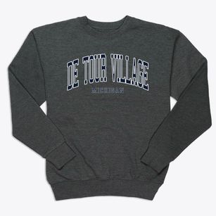 De Tour Village Michigan Traditional Premium Crewneck Sweatshirt