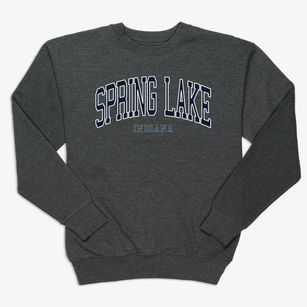 Spring Lake Indiana Traditional Premium Crewneck Sweatshirt