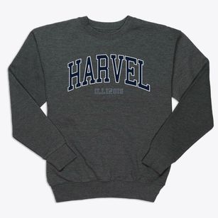 Harvel Illinois Traditional Premium Crewneck Sweatshirt