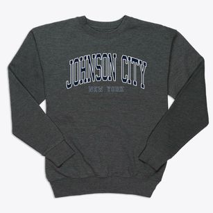 Johnson City New York Traditional Premium Crewneck Sweatshirt