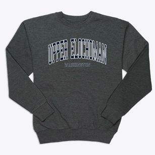 Upper Elochoman Washington Traditional Premium Crewneck Sweatshirt