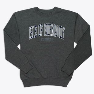 Isle Of Normandy Florida Traditional Premium Crewneck Sweatshirt