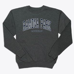 Ramona Park Michigan Traditional Premium Crewneck Sweatshirt
