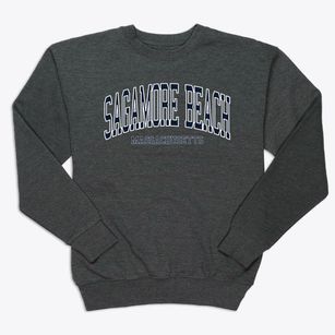 Sagamore Beach Massachusetts Traditional Premium Crewneck Sweatshirt