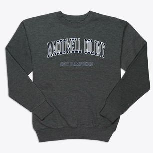 Macdowell Colony New Hampshire Traditional Premium Crewneck Sweatshirt