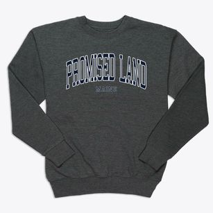 Promised Land Maine Traditional Premium Crewneck Sweatshirt