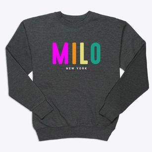 Milo New York Color Pop Premium Crewneck Sweatshirt