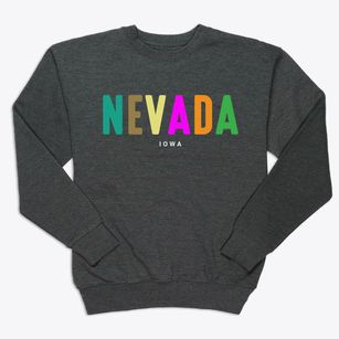 Nevada Iowa Color Pop Premium Crewneck Sweatshirt
