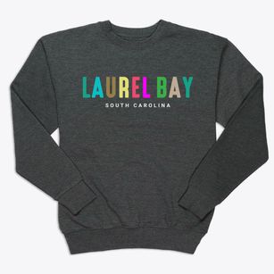 Laurel Bay South Carolina Color Pop Premium Crewneck Sweatshirt
