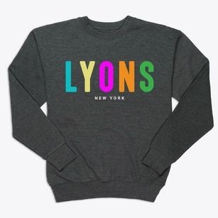 Lyons New York Color Pop Premium Crewneck Sweatshirt