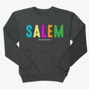 Salem Missouri Color Pop Premium Crewneck Sweatshirt