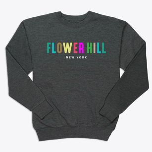Flower Hill New York Color Pop Premium Crewneck Sweatshirt