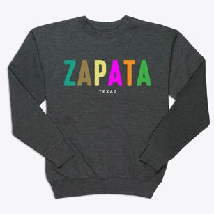 Zapata Texas Color Pop Premium Crewneck Sweatshirt