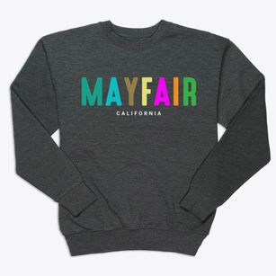 Mayfair California Color Pop Premium Crewneck Sweatshirt