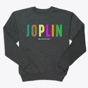Joplin Missouri Color Pop Premium Crewneck Sweatshirt
