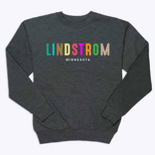Lindstrom Minnesota Color Pop Premium Crewneck Sweatshirt