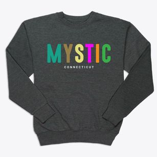Mystic Connecticut Color Pop Premium Crewneck Sweatshirt