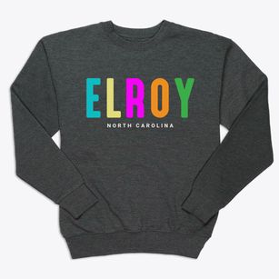 Elroy North Carolina Color Pop Premium Crewneck Sweatshirt