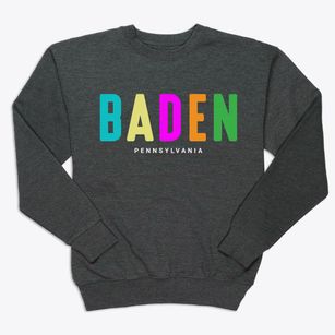 Baden Pennsylvania Color Pop Premium Crewneck Sweatshirt
