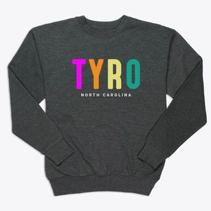 Tyro North Carolina Color Pop Premium Crewneck Sweatshirt