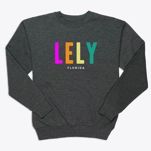Lely Florida Color Pop Premium Crewneck Sweatshirt