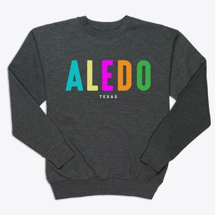 Aledo Texas Color Pop Premium Crewneck Sweatshirt