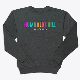 Humboldt Hill California Color Pop Premium Crewneck Sweatshirt