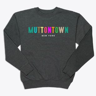 Muttontown New York Color Pop Premium Crewneck Sweatshirt