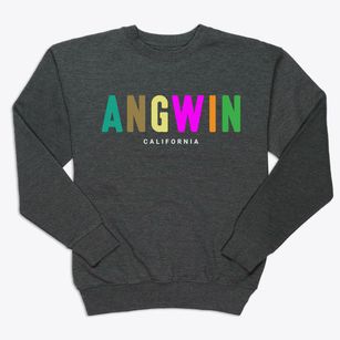 Angwin California Color Pop Premium Crewneck Sweatshirt