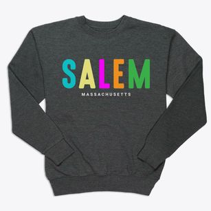 Salem Massachusetts Color Pop Premium Crewneck Sweatshirt