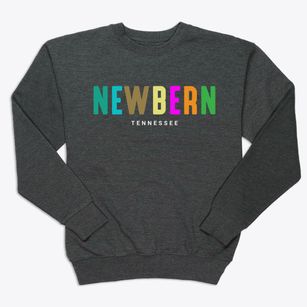Newbern Tennessee Color Pop Premium Crewneck Sweatshirt
