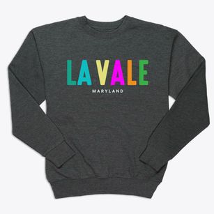 La Vale Maryland Color Pop Premium Crewneck Sweatshirt